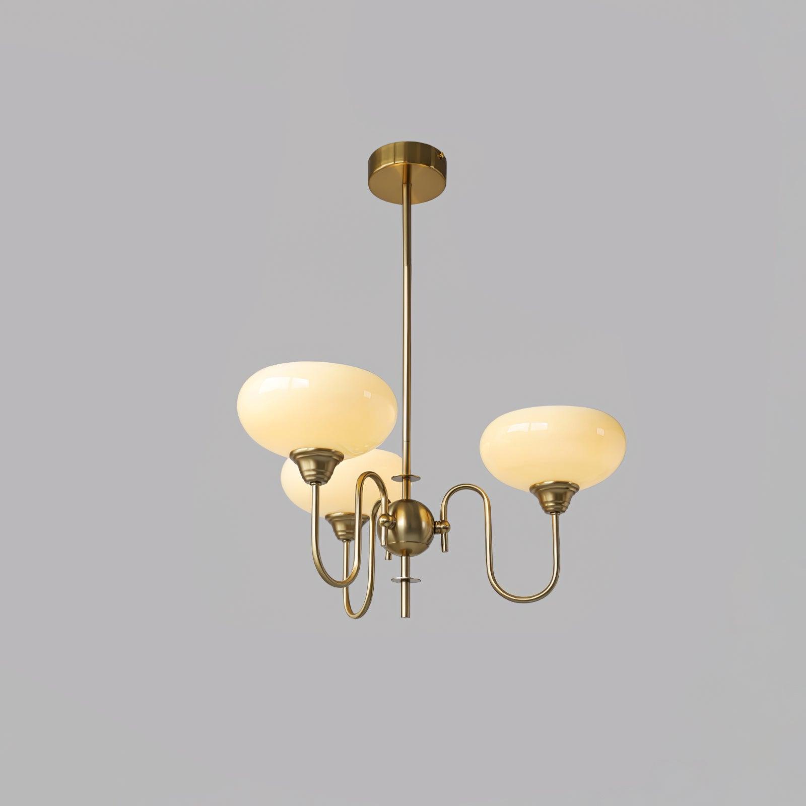 Creamy Persimmon Chandelier - DEPRIMO