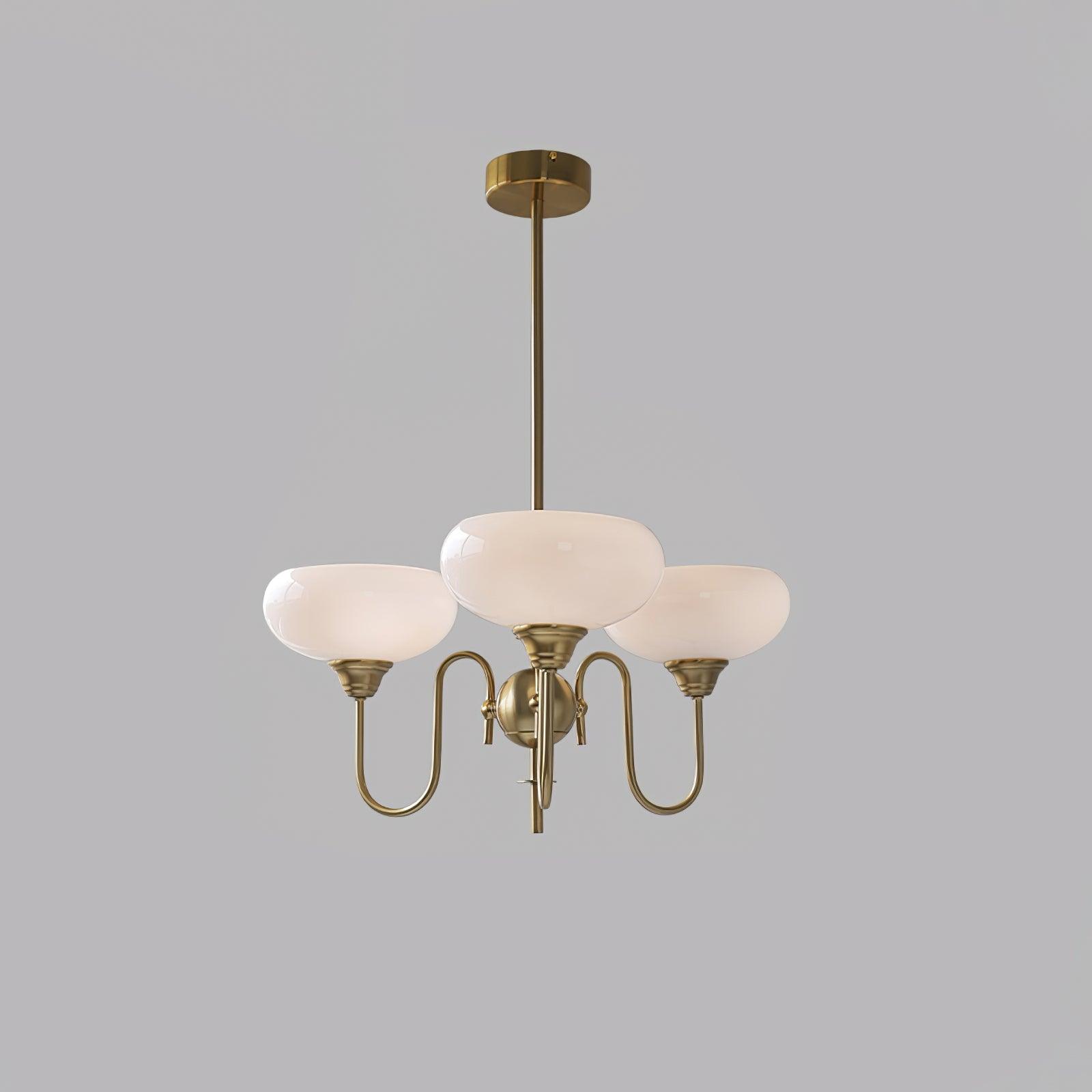 Creamy Persimmon Chandelier - DEPRIMO