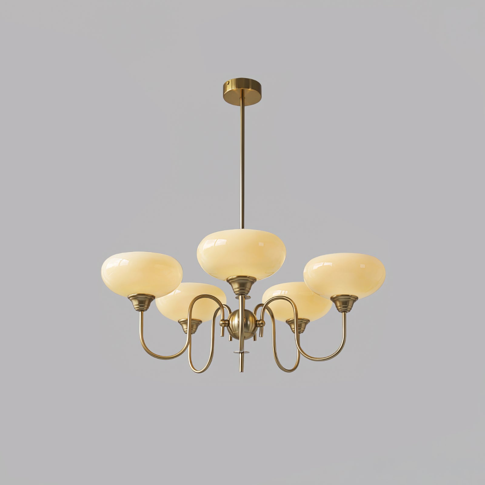 Creamy Persimmon Chandelier - DEPRIMO