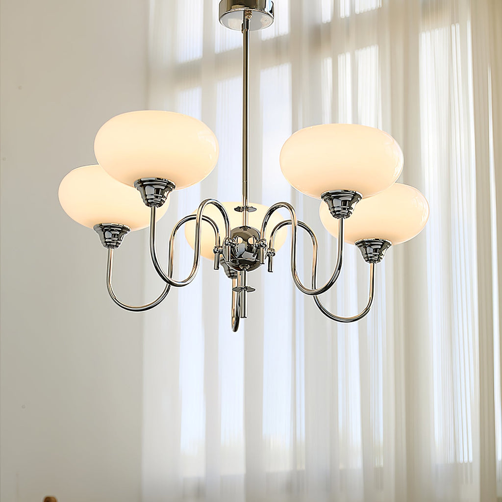 Кремовий хурмовий світильник-підвіс