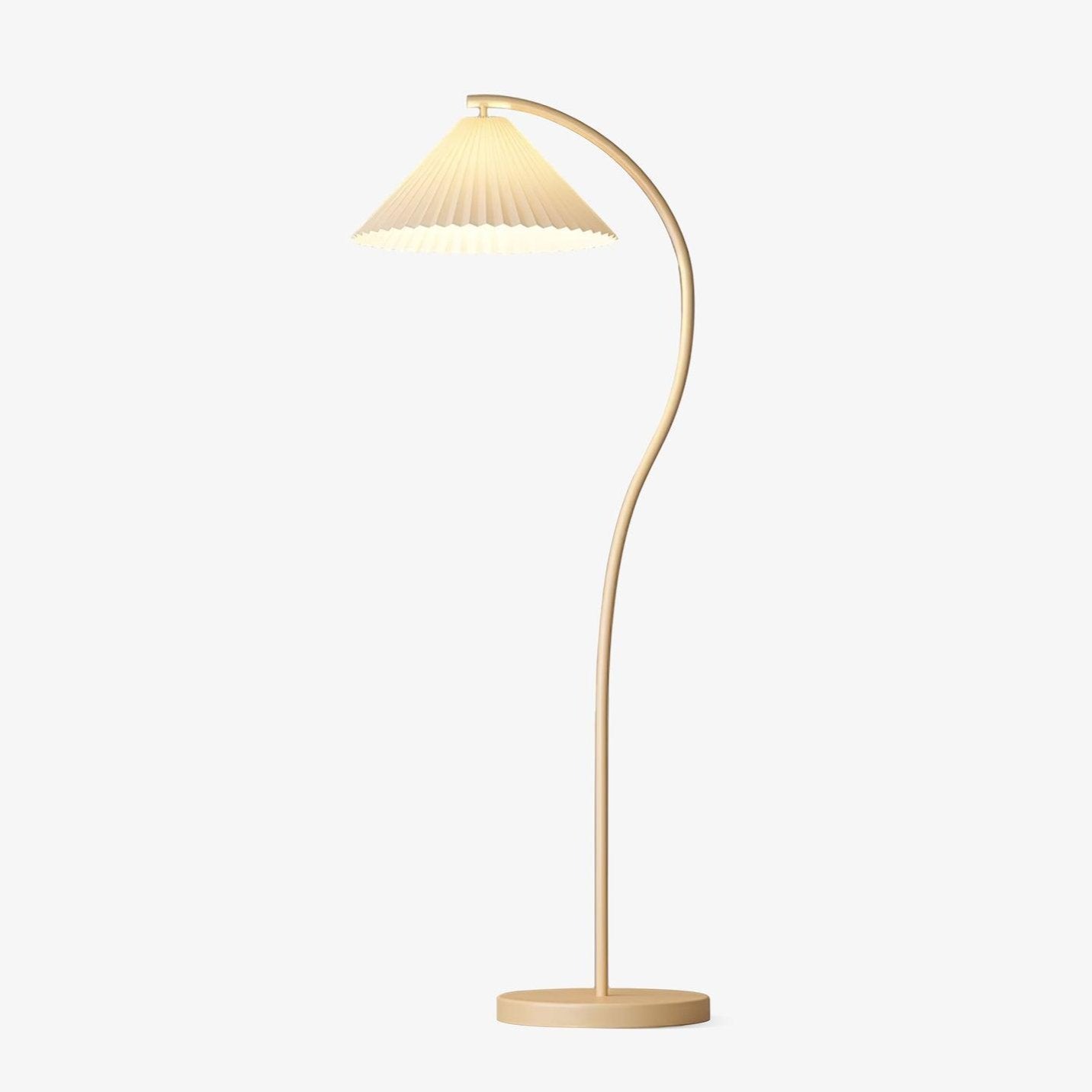 Crescini Pleated Floor Lamp - DEPRIMO