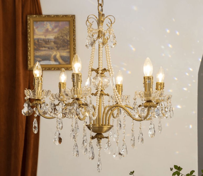 Хрустальная люстра Crystal Pearl