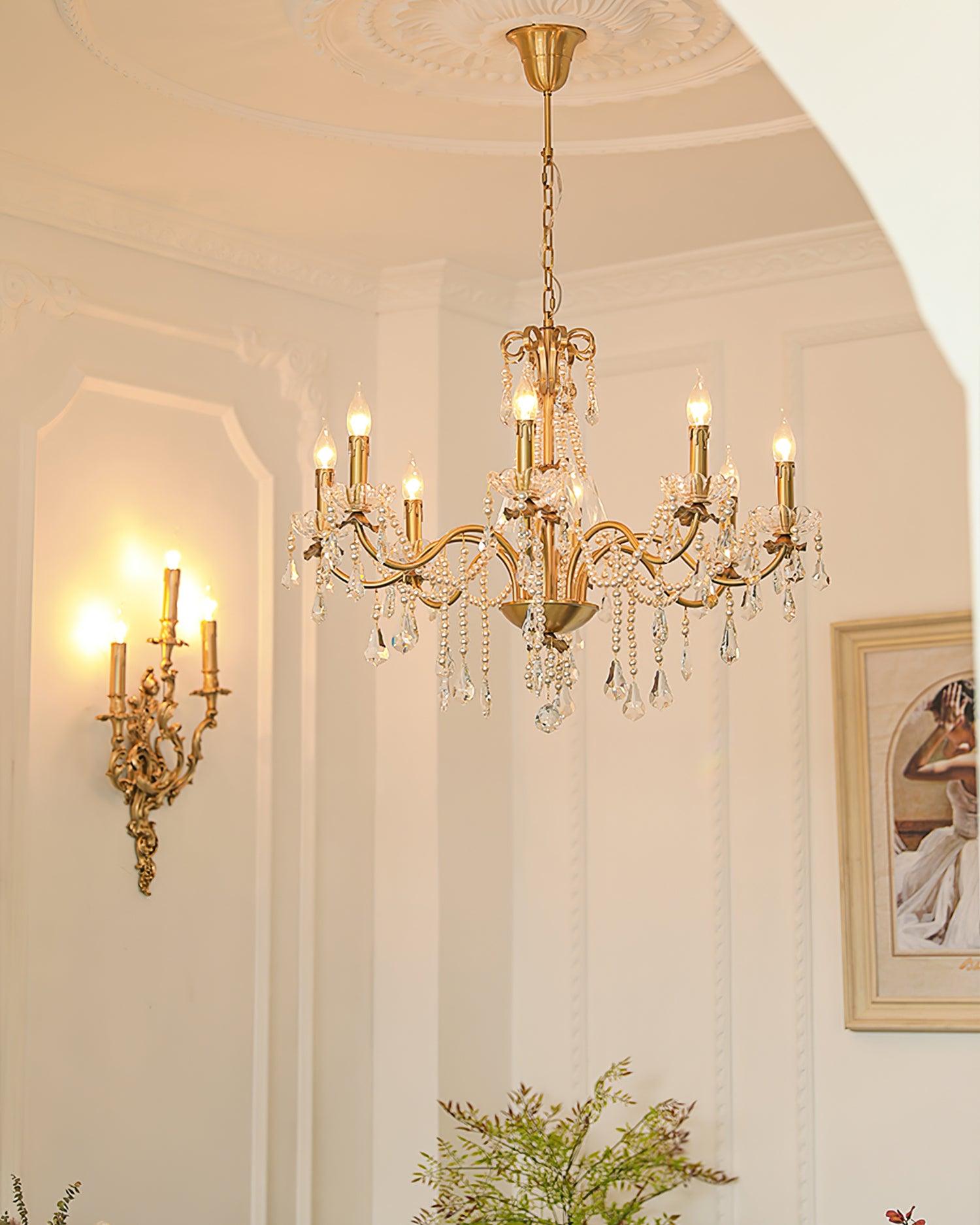 Хрустальная люстра Crystal Pearl