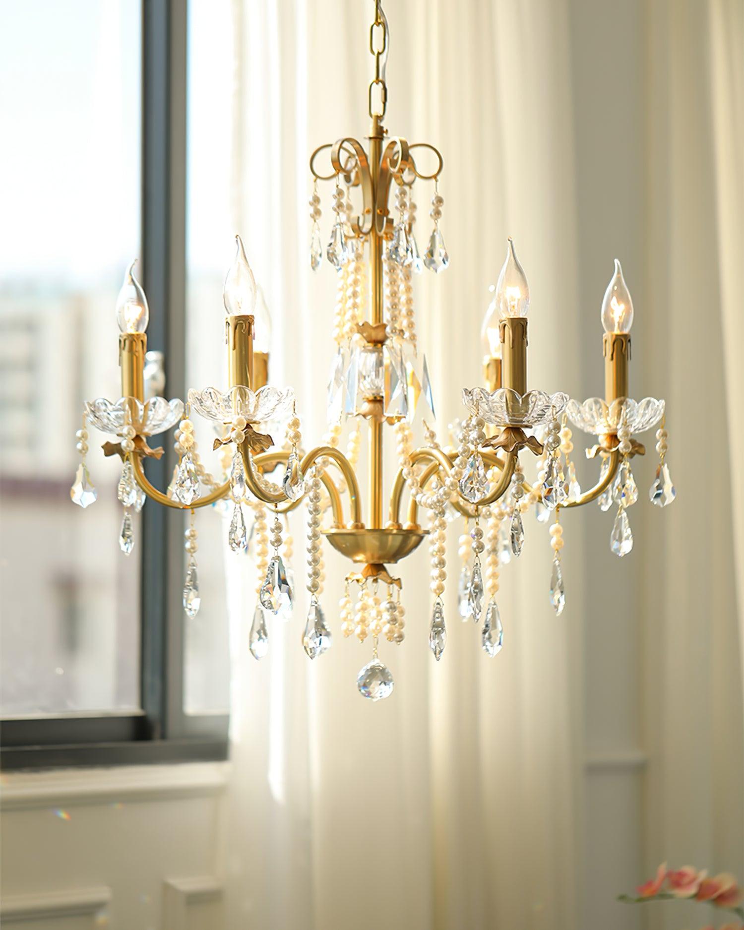 Хрустальная люстра Crystal Pearl