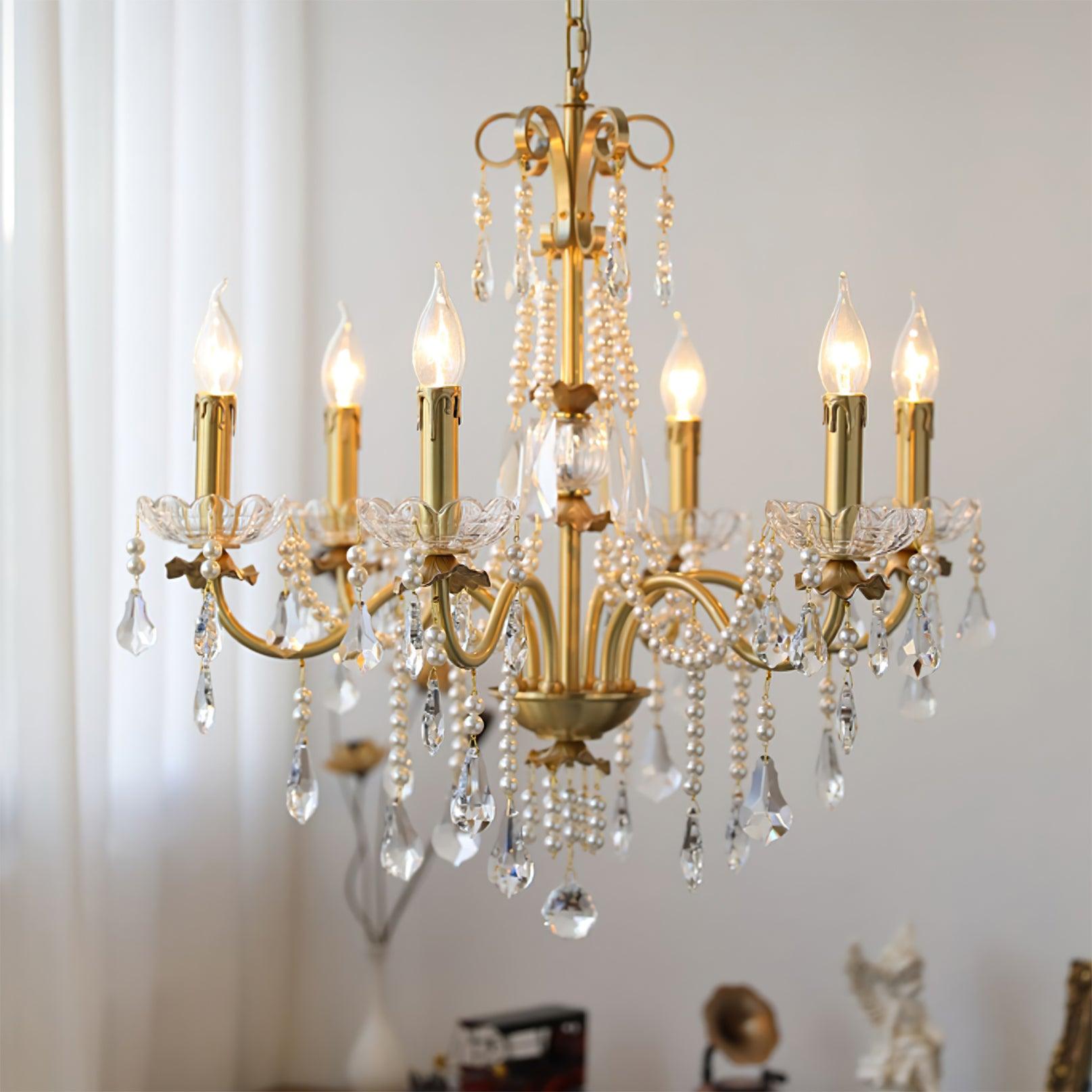 Хрустальная люстра Crystal Pearl