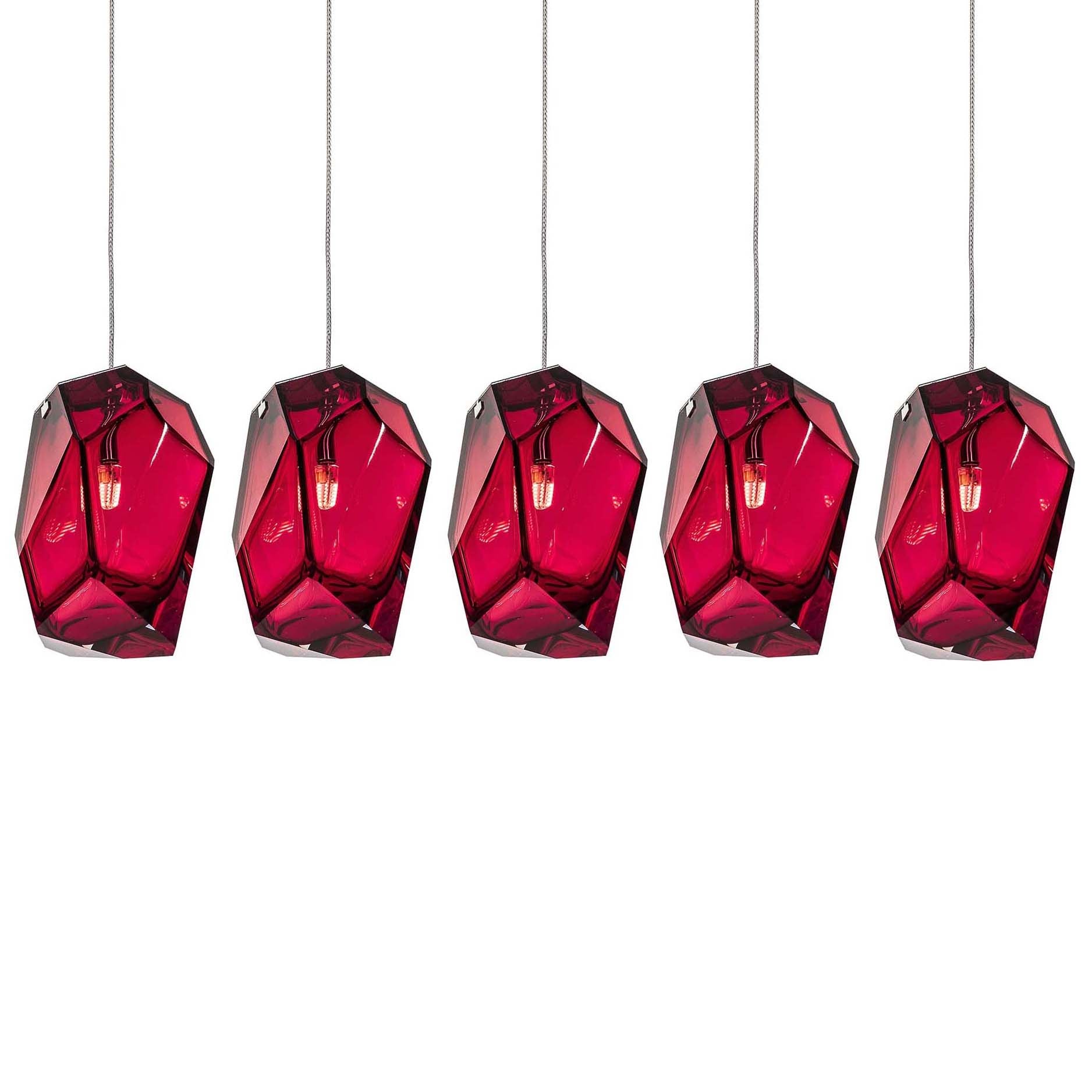 Crystal Rock Cluster Pendant Light - Vakkerlight