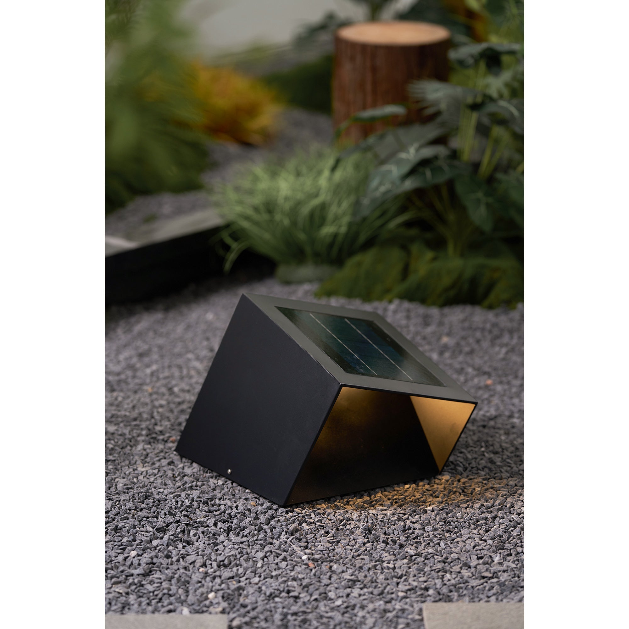 Садовий сонячний ліхтар Cube
