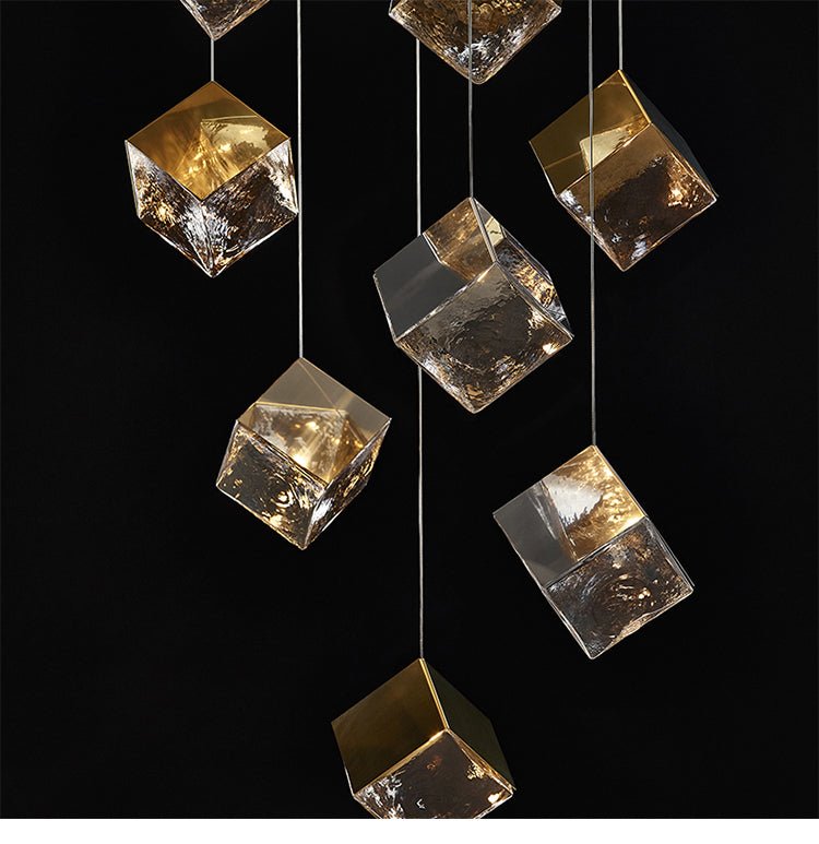 Каскадная люстра Cubic Luster