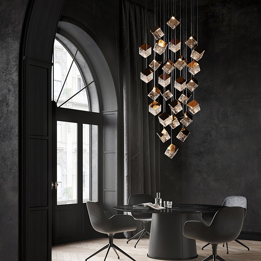 Каскадная люстра Cubic Luster
