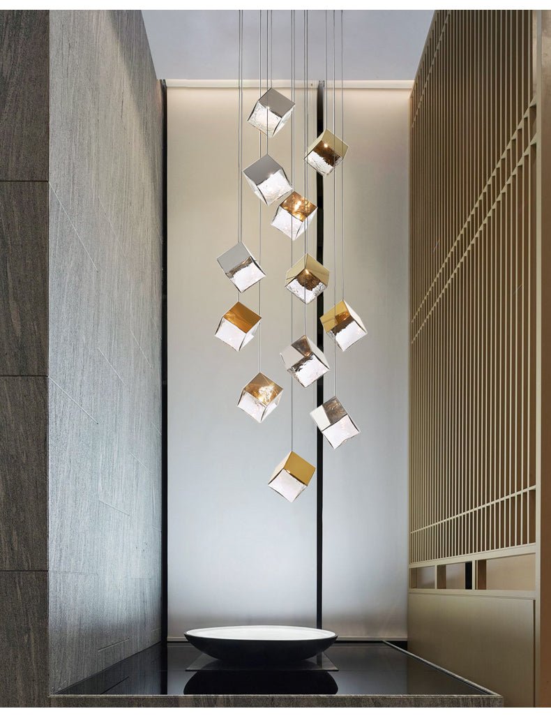 Каскадная люстра Cubic Luster
