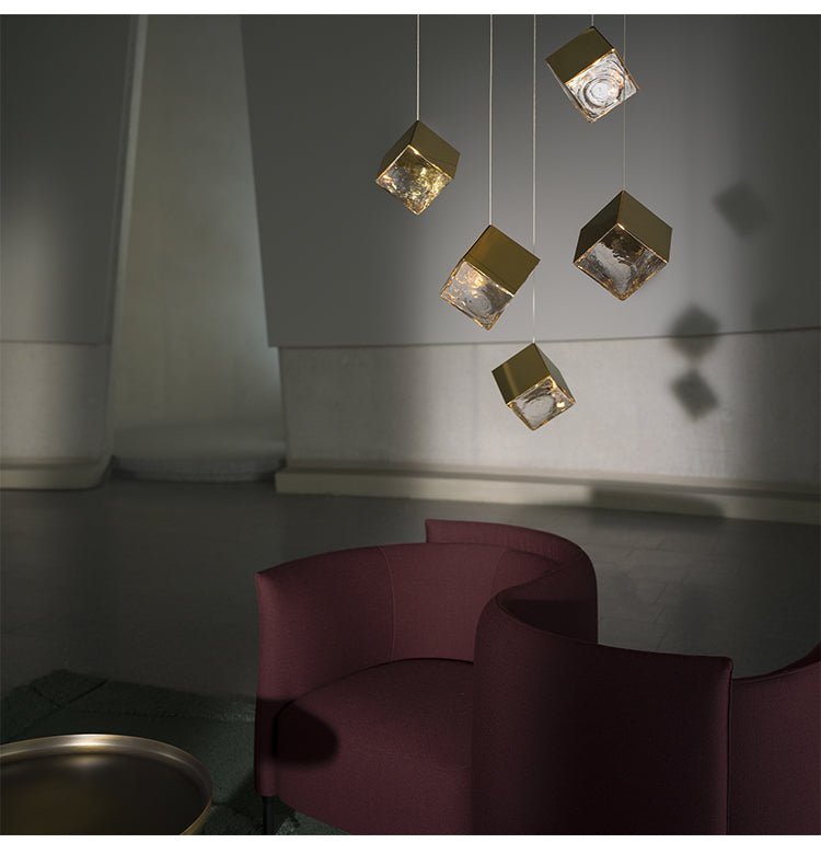 Каскадная люстра Cubic Luster