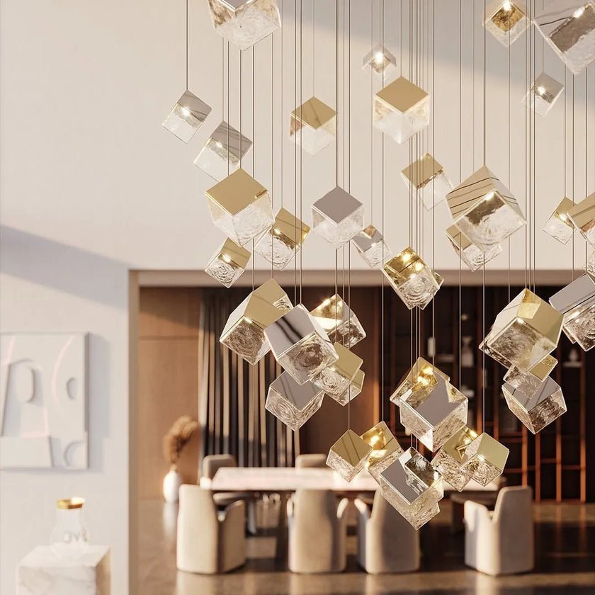 Каскадная люстра Cubic Luster