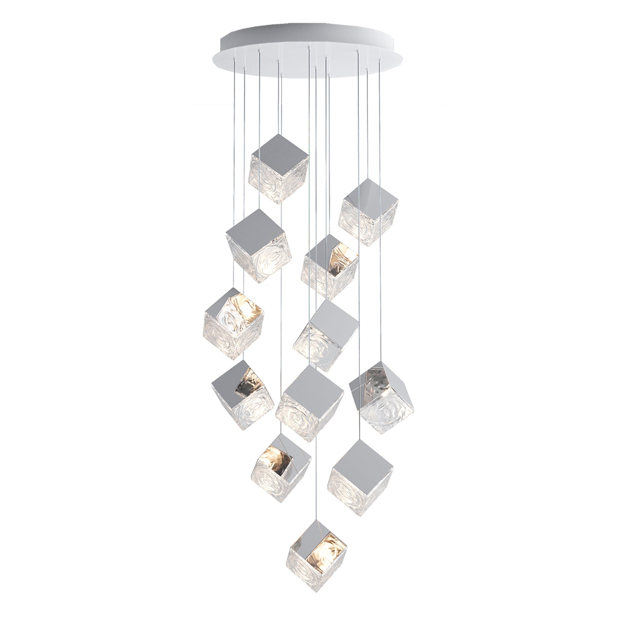 Каскадная люстра Cubic Luster