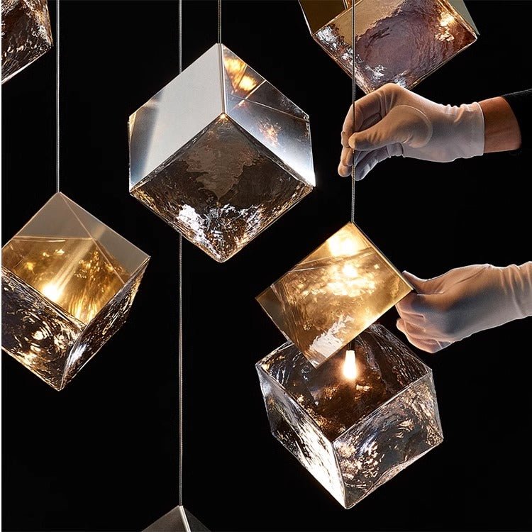 Каскадная люстра Cubic Luster