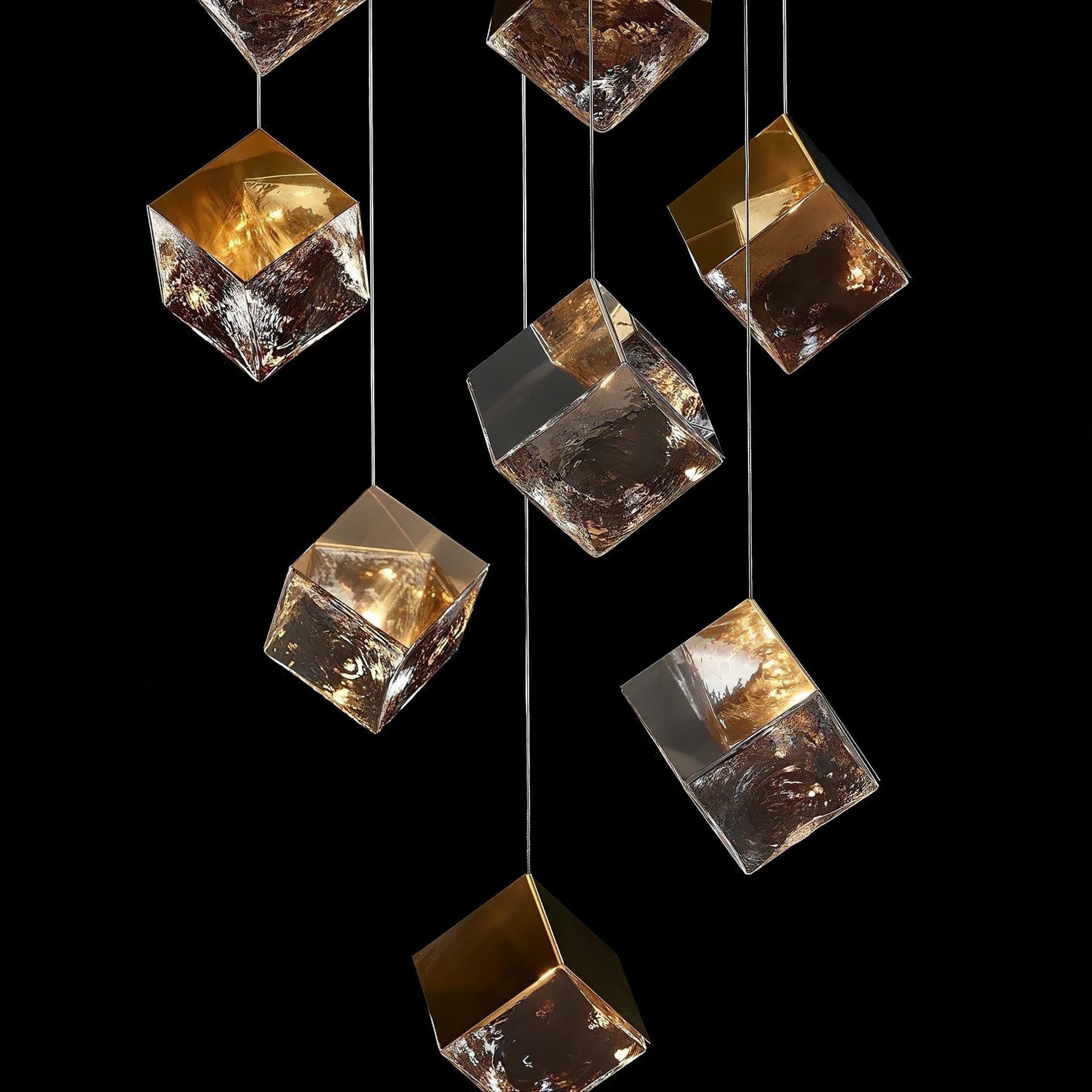 Каскадная люстра Cubic Luster