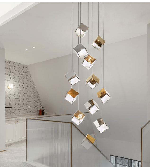 Каскадная люстра Cubic Luster