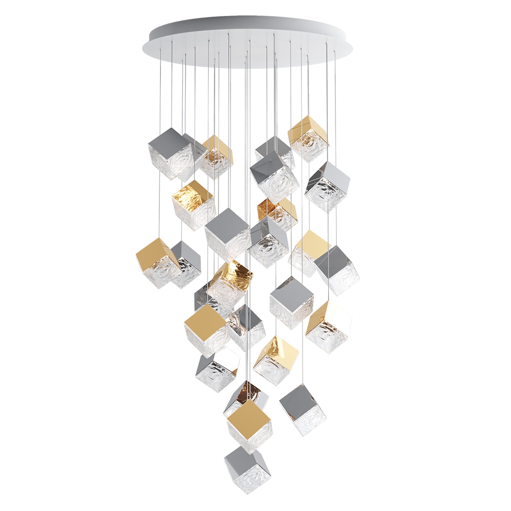 Каскадная люстра Cubic Luster