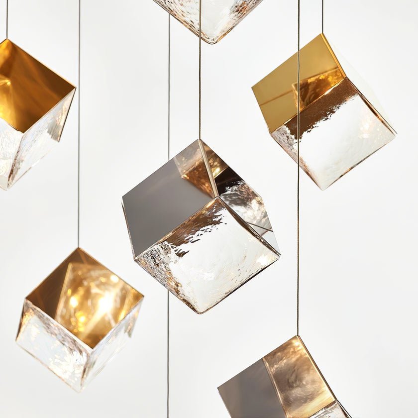 Каскадная люстра Cubic Luster