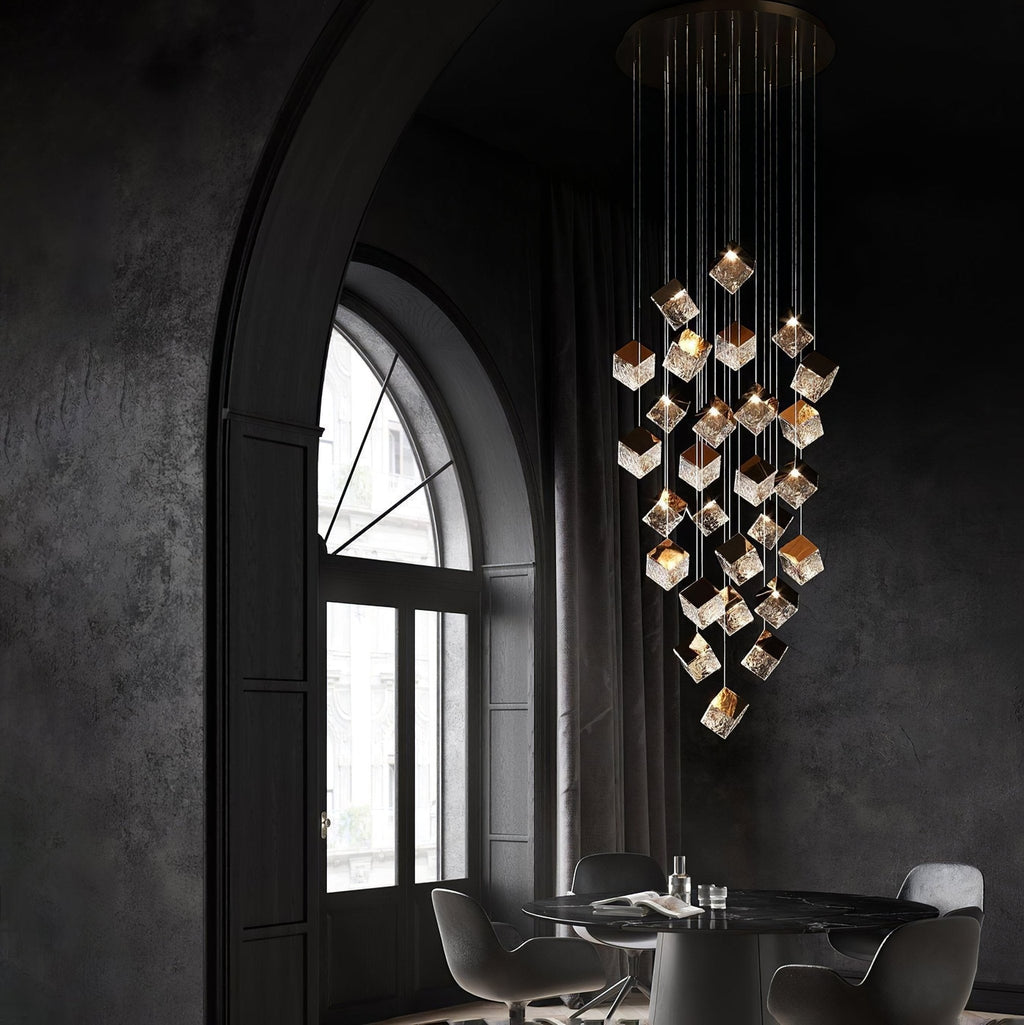 Каскадная люстра Cubic Luster