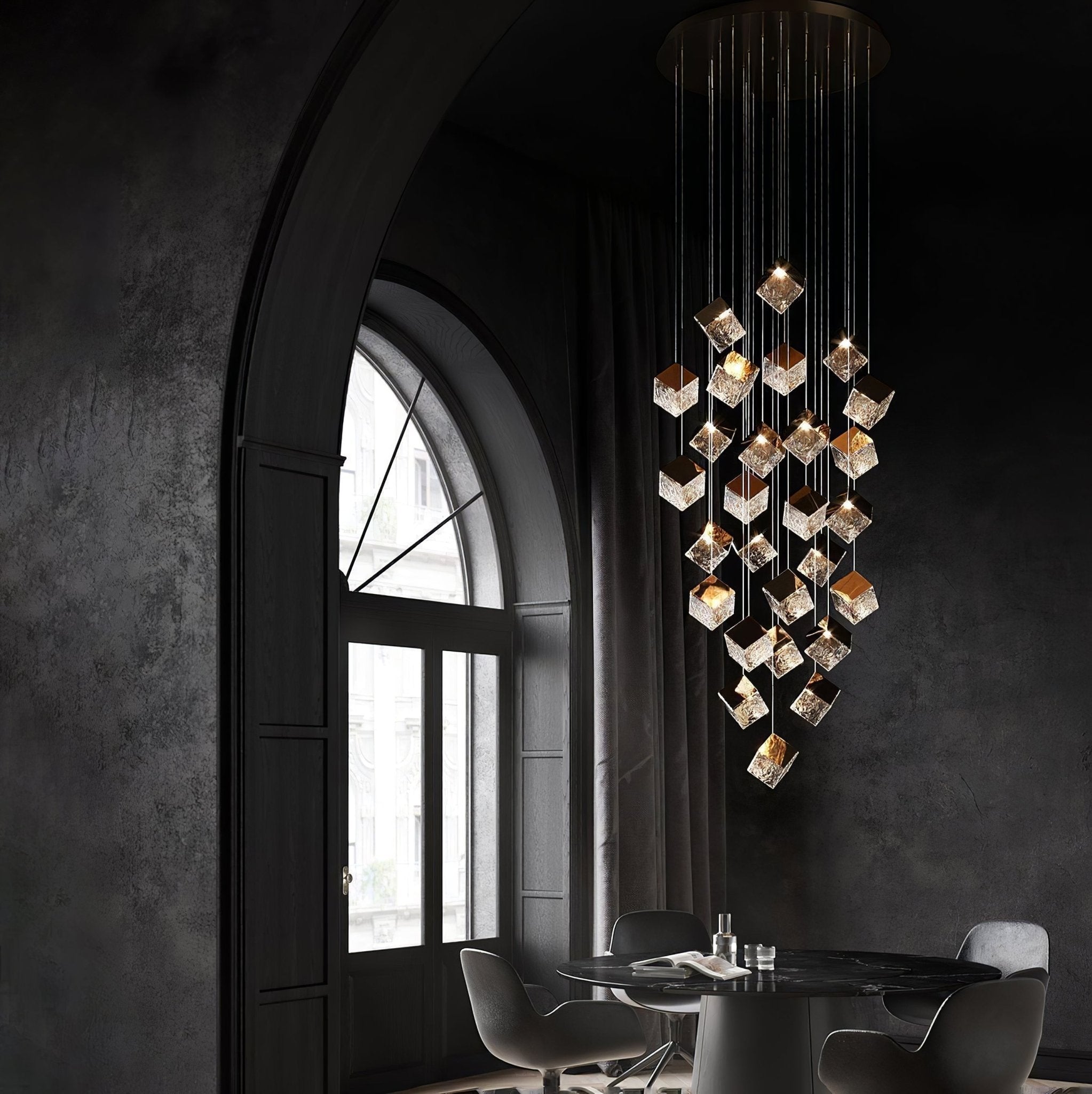 Каскадная люстра Cubic Luster