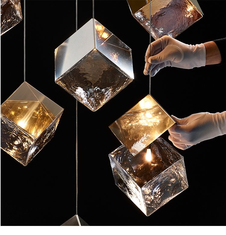 Каскадная люстра Cubic Luster