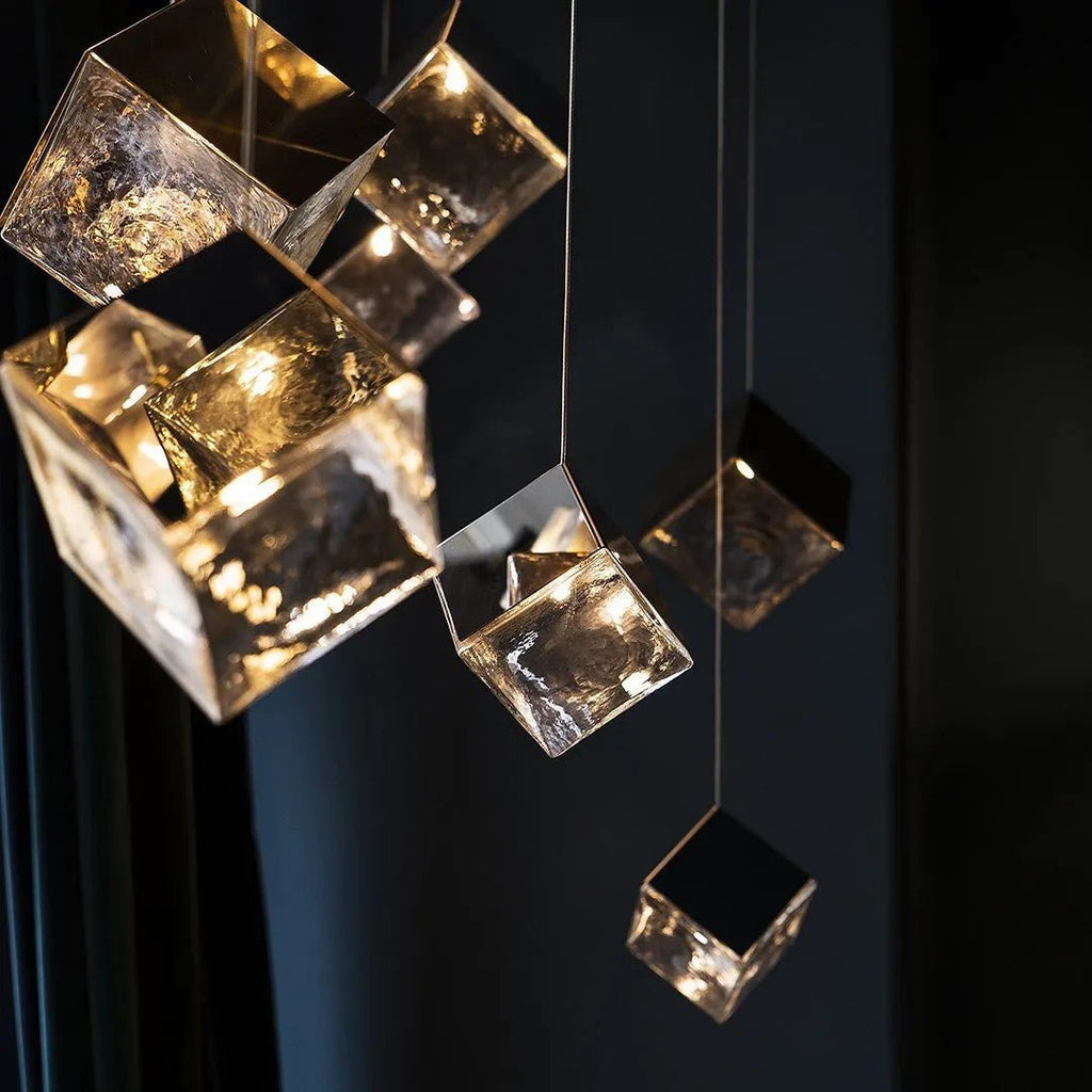 Каскадная люстра Cubic Luster