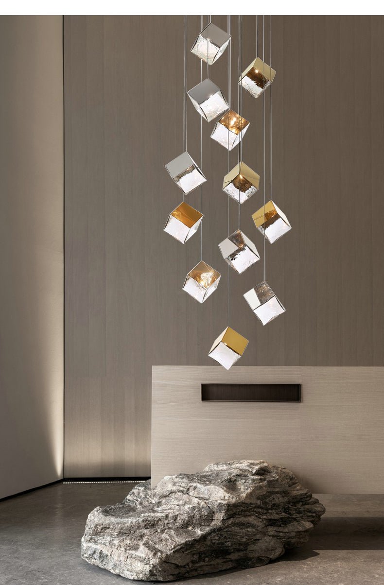 Каскадная люстра Cubic Luster