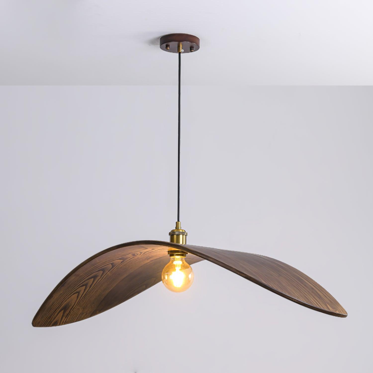 Curve Wooden Pendant Lamp - DEPRIMO