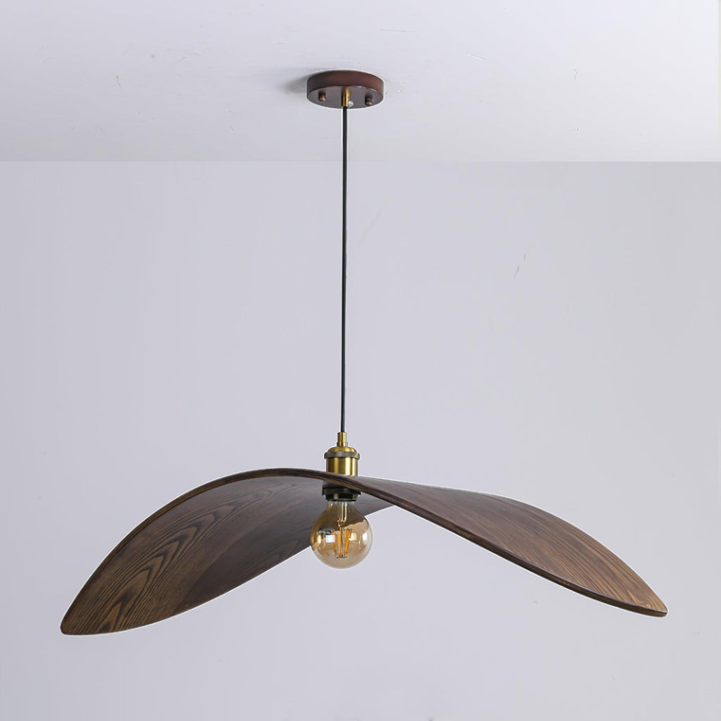 Curve Wooden Pendant Lamp - DEPRIMO