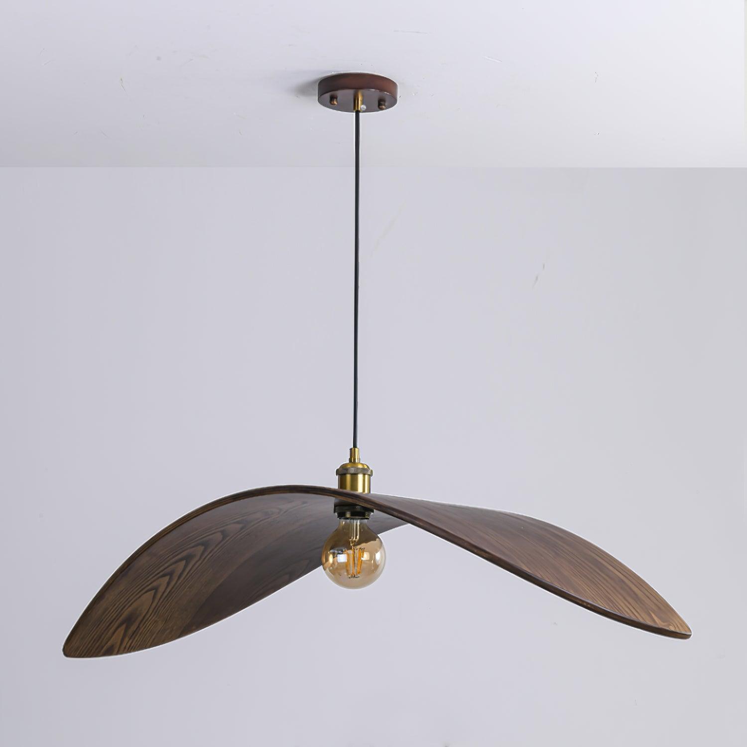 Curve Wooden Pendant Lamp - DEPRIMO