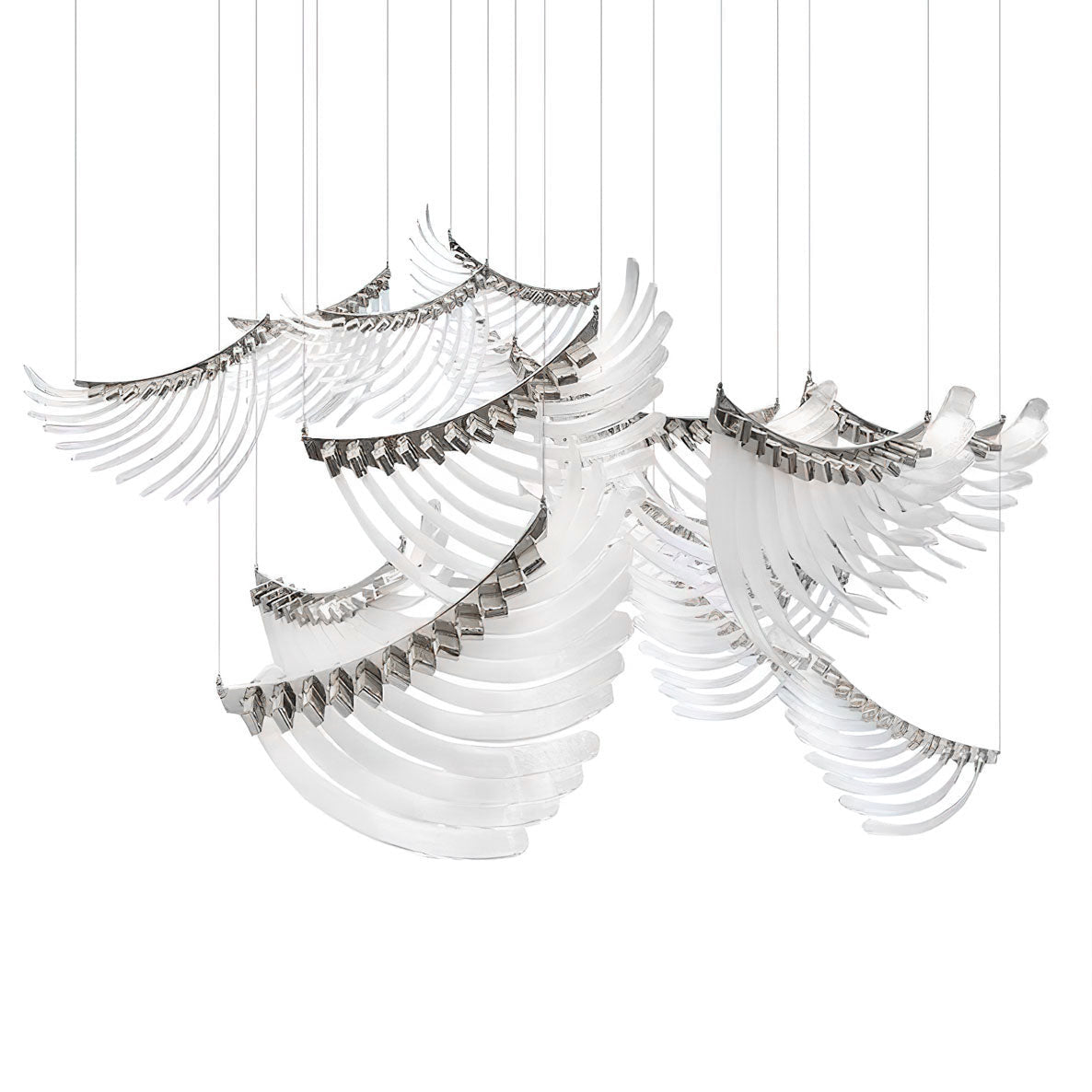 Bird Feather Wings Chandelier - DEPRIMO