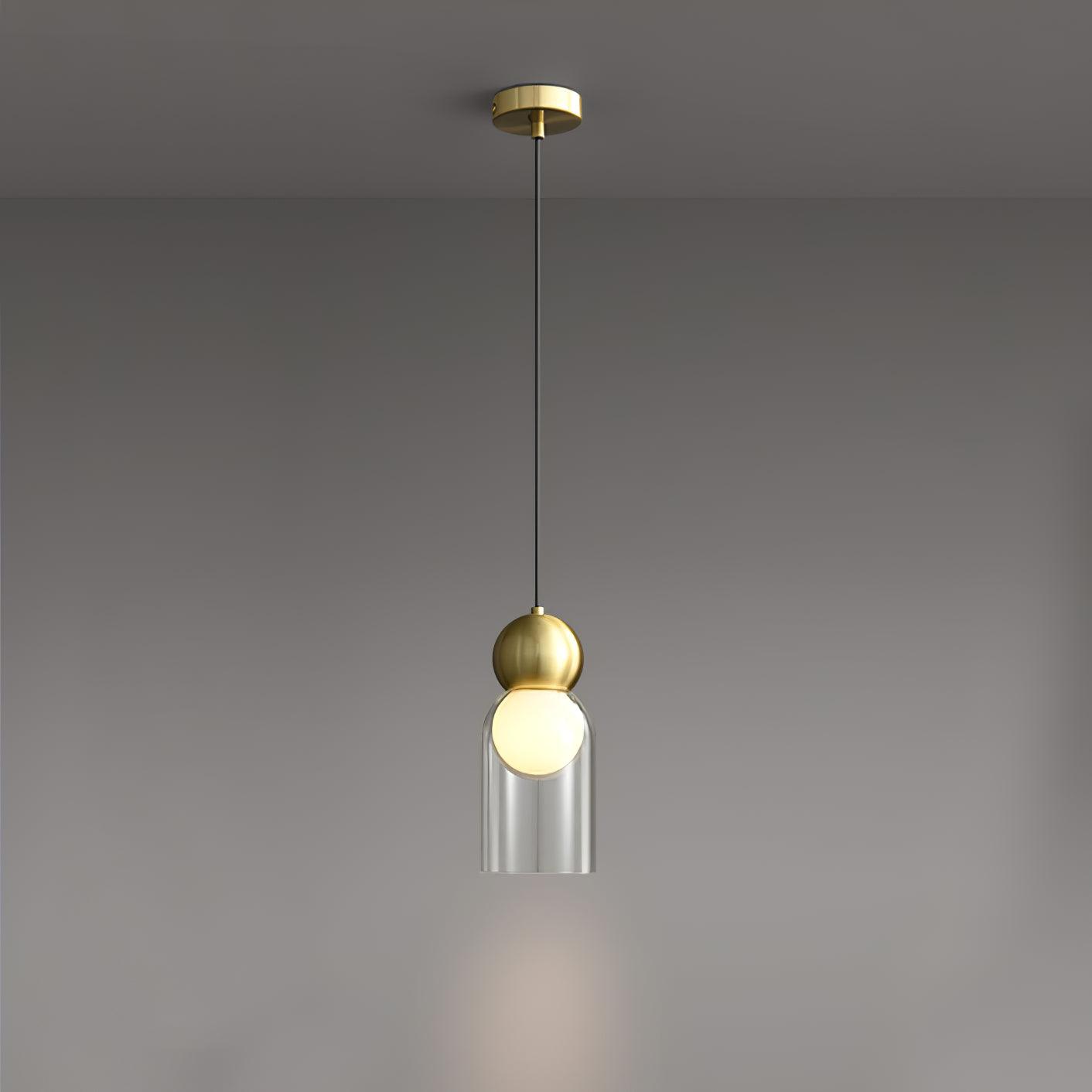 Dani Brass Pendant Lamp - DEPRIMO