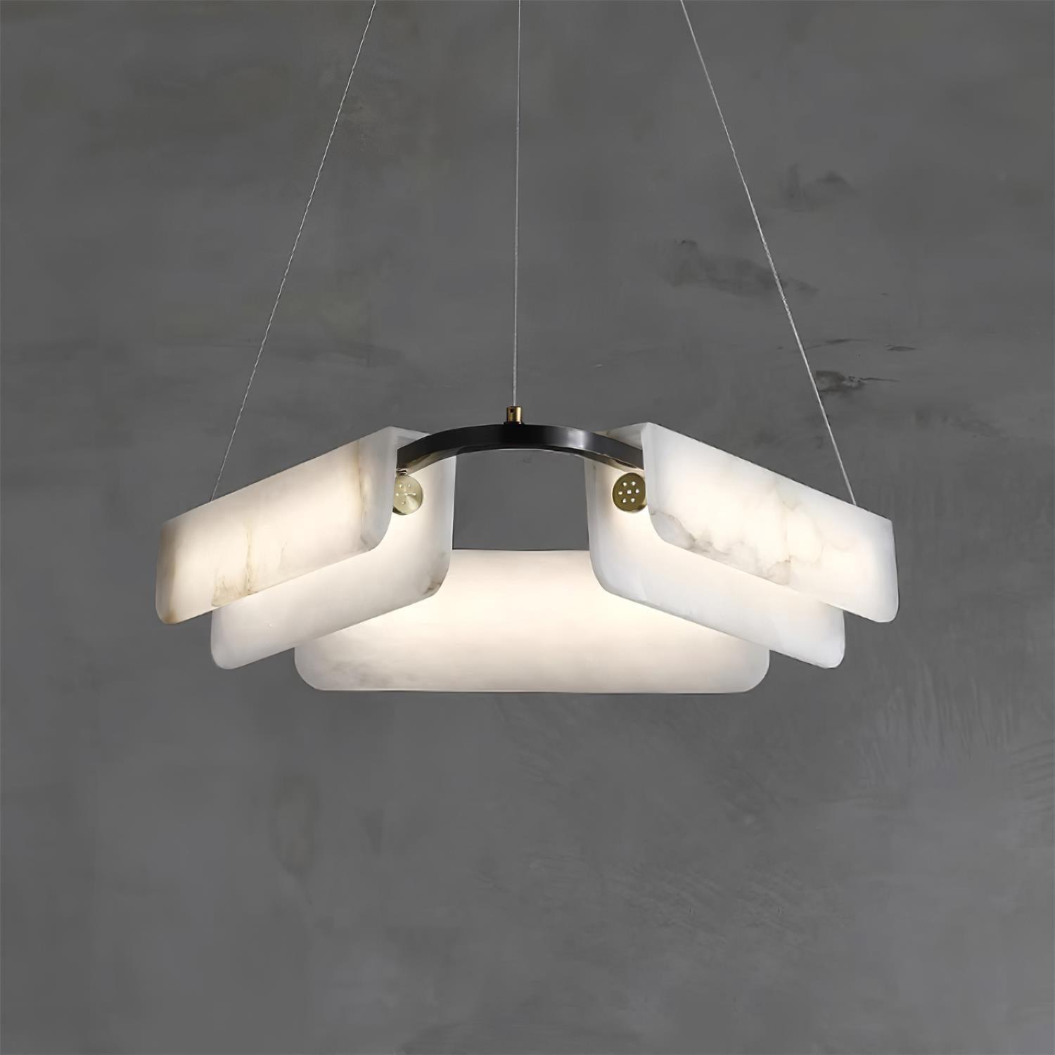 Delia Alabaster Chandelier - DEPRIMO