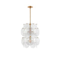 Brass Discs Cascading Chandelier - DEPRIMO