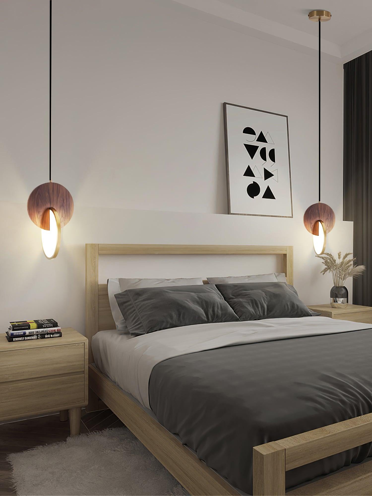 Double Disk Pendant Lamp
