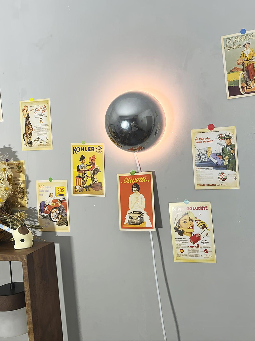 Настінний світильник Aurum Sphere