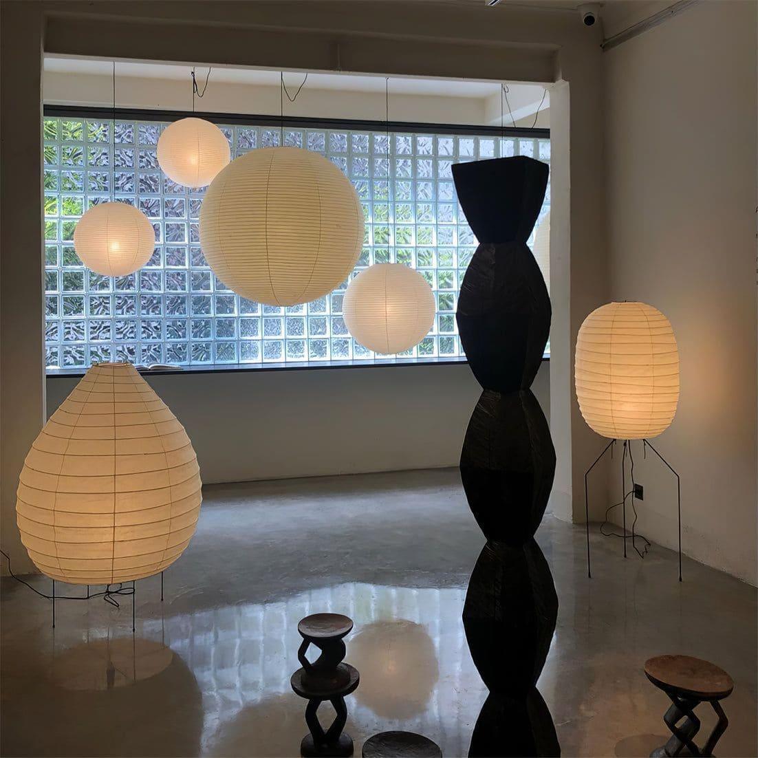 Підлогова лампа Ellipsa Rice Paper Lantern