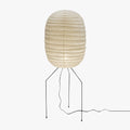 Ellipsa Rice Paper Lantern Floor Lamp - Vakkerlight