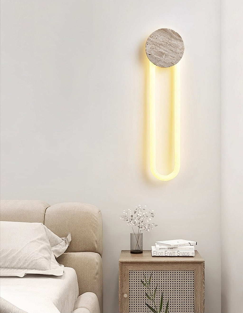 Eloen Travertine Wall Light