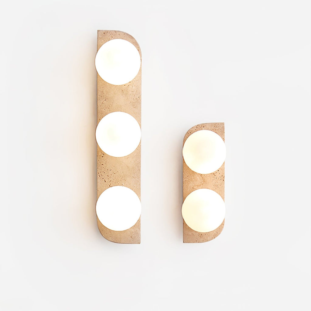 Elysian Travertine Wall Light