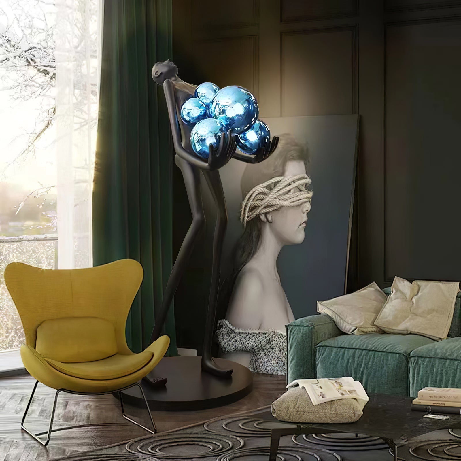 Напольный светильник Embrace Sculpture