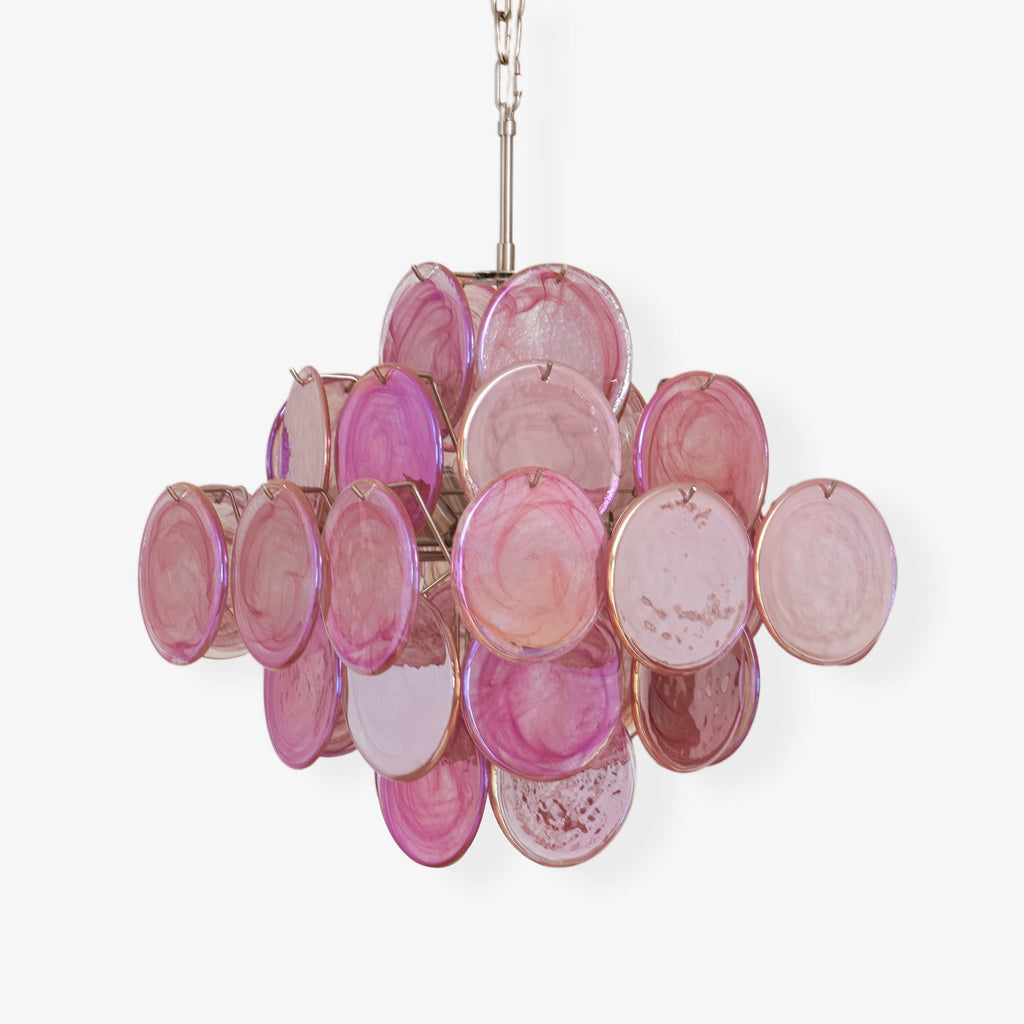Люстра Aurelia Pink з муранського скла