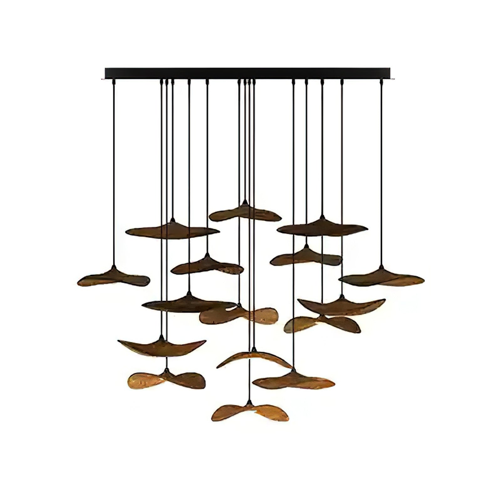 Empty Leaf Chandelier - DEPRIMO