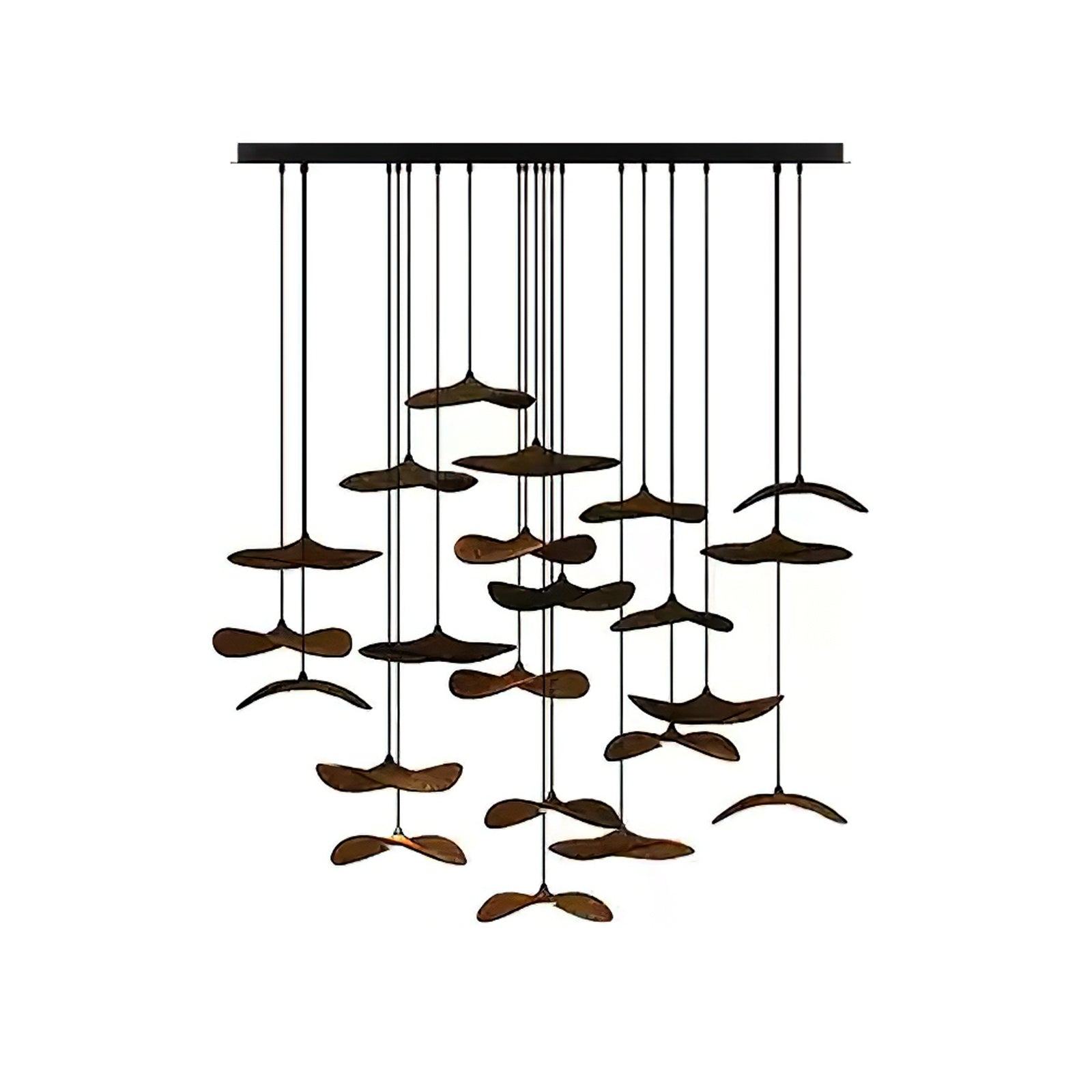 Empty Leaf Chandelier - DEPRIMO
