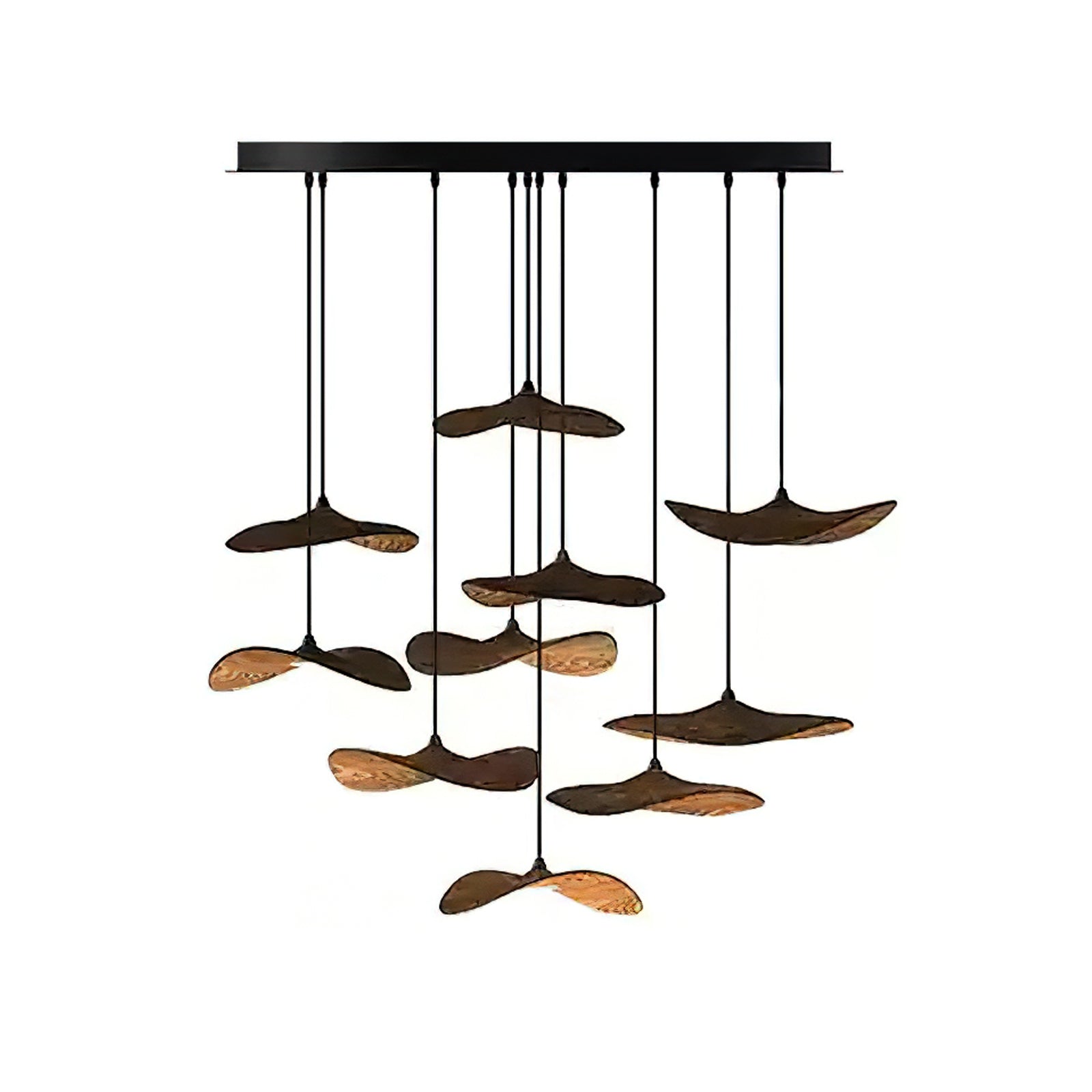 Empty Leaf Chandelier - DEPRIMO