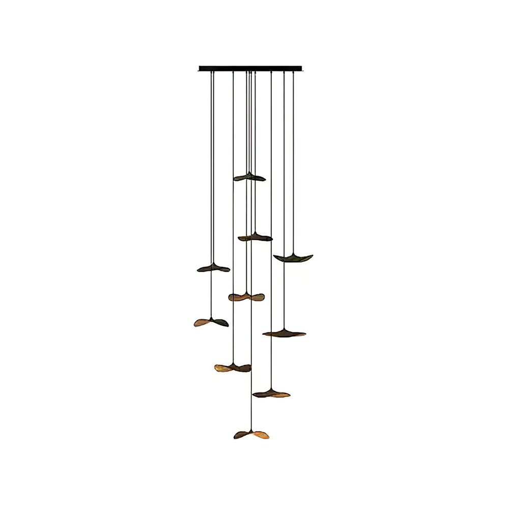 Empty Leaf Chandelier - DEPRIMO