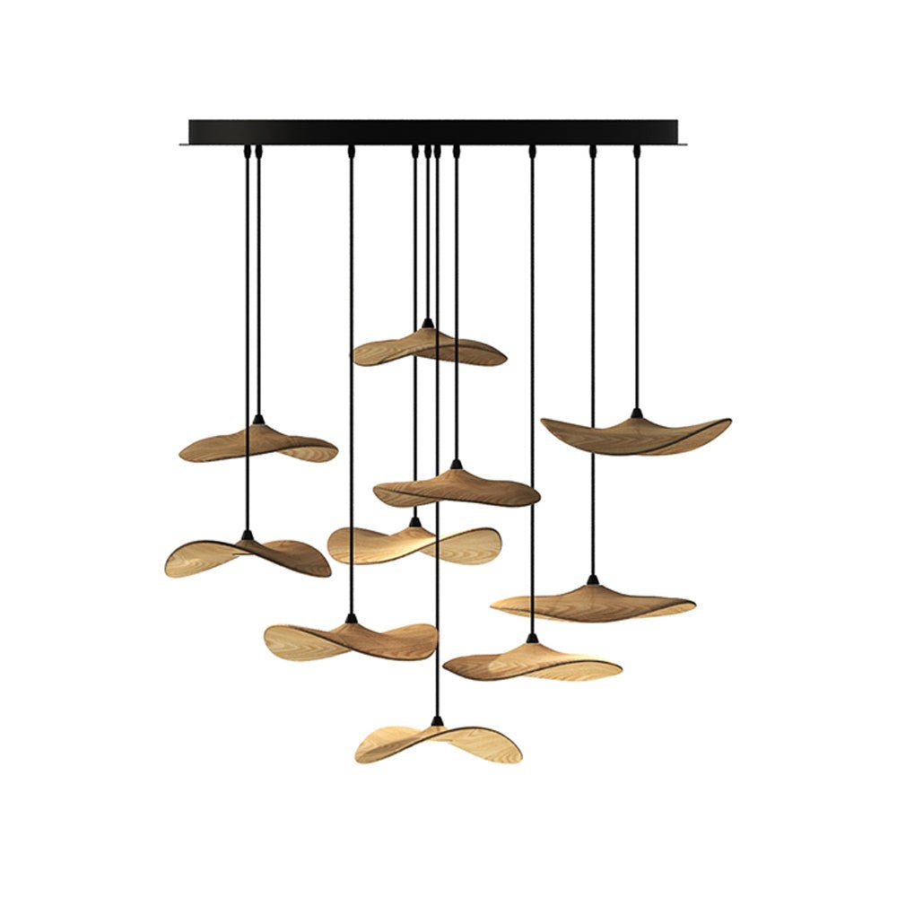 Empty Leaf Chandelier - DEPRIMO