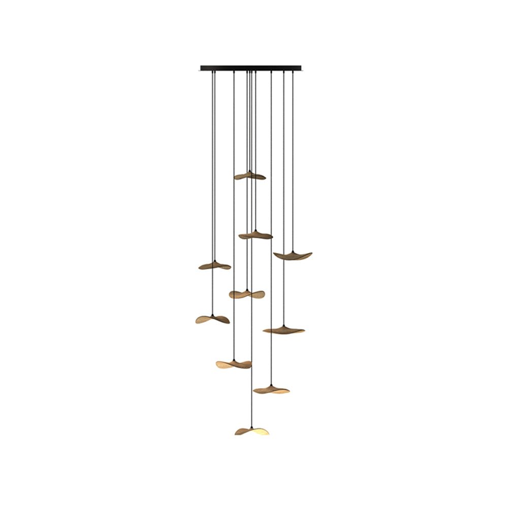 Empty Leaf Chandelier - DEPRIMO