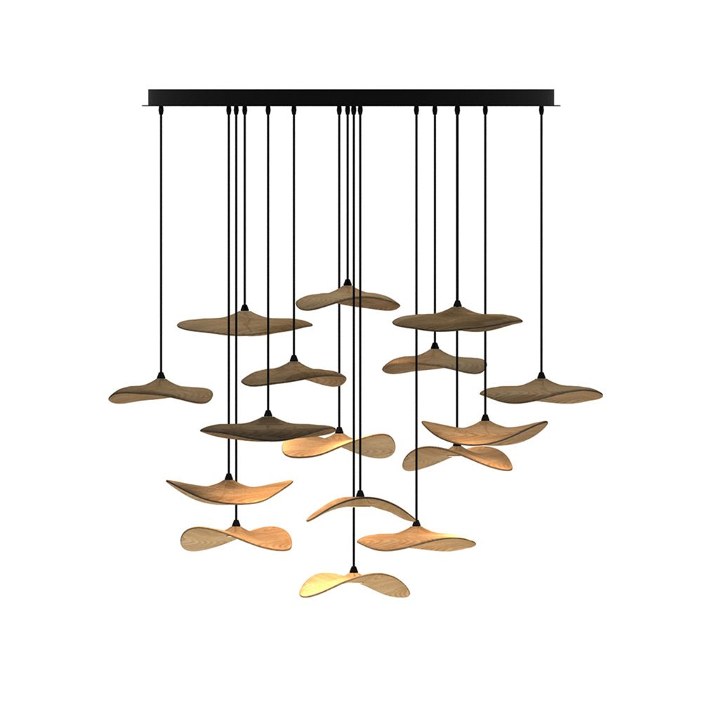Empty Leaf Chandelier - DEPRIMO