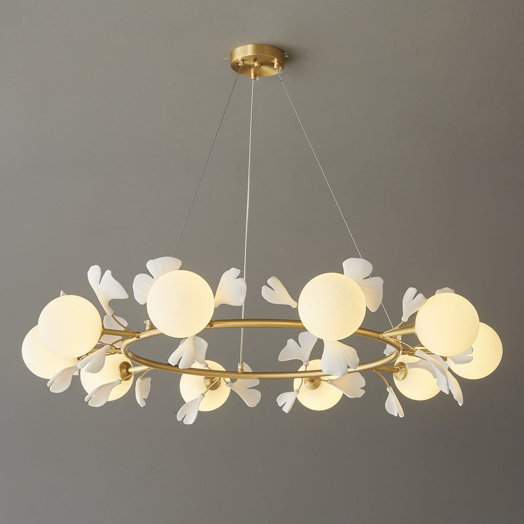 Evander Gingko Chandelier - Vakkerlight